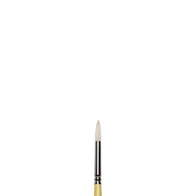 Obrázek Winsor &amp; Newton 5869004 Umělec Chunking Prasečí štětiny štětec na olejové barvy, vysoká absorpce barev, rovnoměrné vyzařování barev kulatý č. 4, dlouhá rukojeť