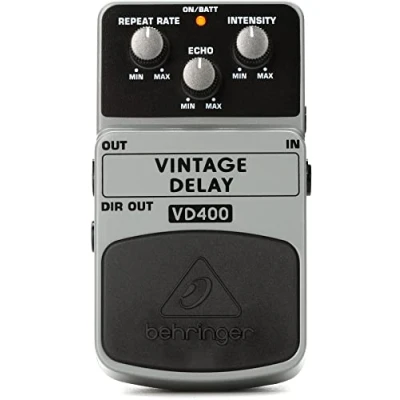 Obrázek Best Price Square Kytarový pedál, vintage DELAY VD400 by BEHRINGER