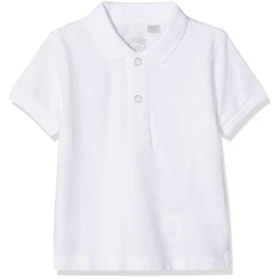 Obrázek Chicco Baby Jungen Polo Manica Corta Poloshirt, Weiß (Bianco 033), 44 (Herstellergröße: 050)