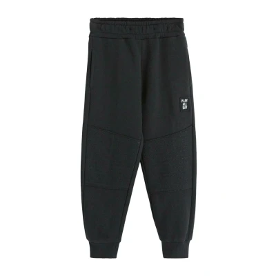 Obrázek Lindex Joggers WITH Reinforced Knees Teplákové kalhoty pro děti, Velikost: 92, Off black