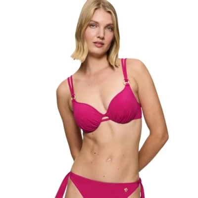 Obrázek Triumph Summer Twist WP 01, bikiny top dámské, růžový (berry), 36, Červená 36