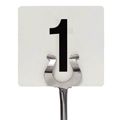 Obrázek Olympia GC086 stolní čísla 125, 95 x 100 mm, pro svatby, hospody, restaurace, kavárny, kluby, bary, černá