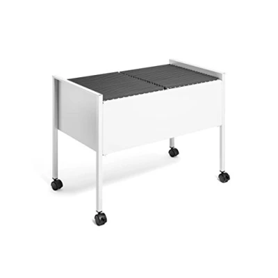 Obrázek Durable Eco vozík se závěsnými deskami 100 Duo, šedý, z oceli odolné proti poškrábání, 760 x 592 425 mm, 308210