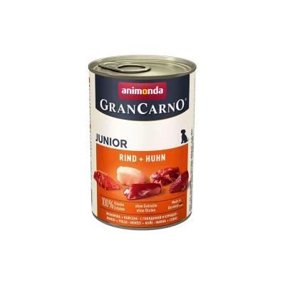Obrázek Animonda Konzerva GRAN CARNO Junior hovězí a kuře 400g