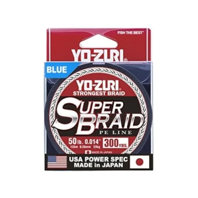 Obrázek Yo Zuri Super Braid cívka, 274 m, šňůra 6,8 kg, modrá