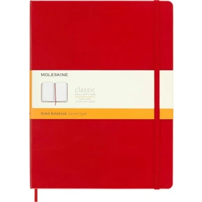 Obrázek Barevný zápisník Moleskine , šarlatově červená x large