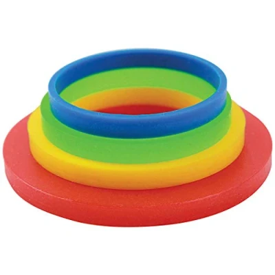 Obrázek Pme PPR01 vedení kroužky pro velké z Roll tyč, plast, Multicol přizpůsobený, cm, 19. x 9 2.0499999999999998 6 jednotky