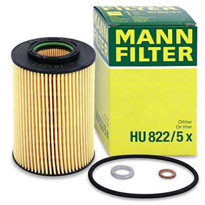 Obrázek MANN FILTER HU 822/5 x olejový filtr sada olejových filtrů s těsněním / sadou těsnění pro osobní automobil