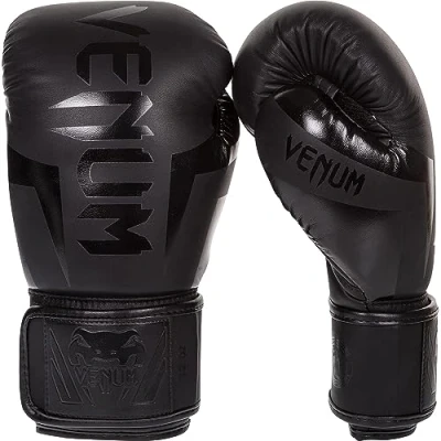 Obrázek Dospělé boxerské rukavice Elite od Venum, černá, 283,5 g