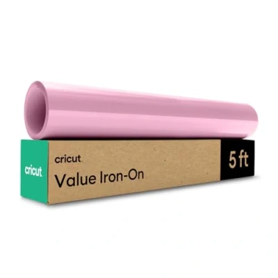 Obrázek Cricut Value Bügelfolie Rosa 30,5 cm x 152,4
