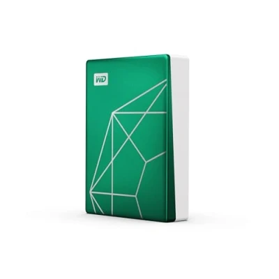 Obrázek WD My Passport Ultra, 6 TB, přenosná externí paměť, pevný disk, software s ochranou proti ransomwaru, zálohování a ochraně heslem 20. Emerald Anniversay Edition