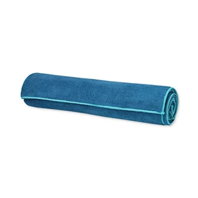 Obrázek Gaiam Stay Put Yoga Handtuch Matte Größe Yogamatte (passt über Standard 172 cm L x 61 B), See