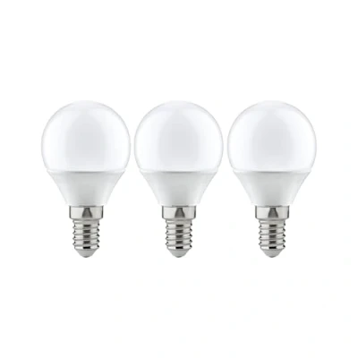 Obrázek Paulmann 28537 LED žárovka kapky 3 x 5,5 W E14 230 V teplá bílá žárovka, opál