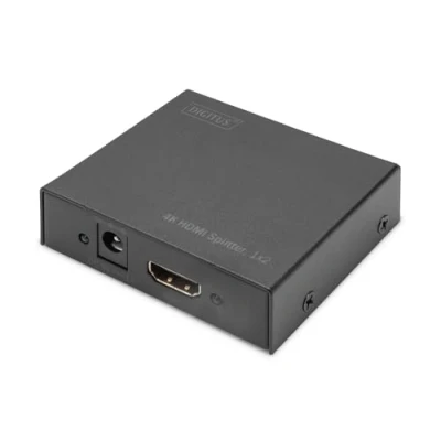 Obrázek DIGITUS DS 46304 HDMI Splitter 1x2 Vstup: 1 Port / výstup: 2 UHD 4K/30 Hz HDTV: 4096 x 2160p HDCP 1.3 DTS Digital, Dolby HD, True DSD Audio, HD/HBR