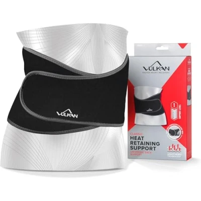 Obrázek Vulkan Klassische Rückenstütze, eine Größe, Universal Fitting Lordosenstütze Brace für Muskelschmerzen und Posieren, Lower Back Belt Lumbosacral Stabilität, Zahnspange