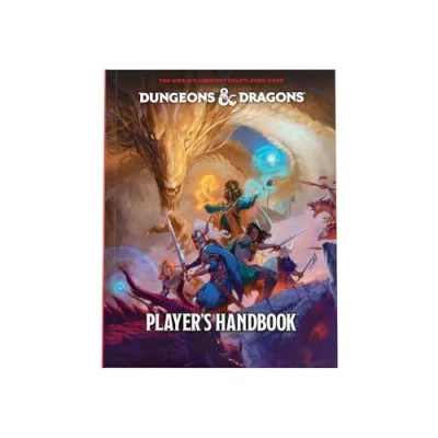 Obrázek 2024 Player&#039;s Handbook (Dungeons &amp; Dragons Core Rulebook) (anglická verze): Players Hard Cover (2024)