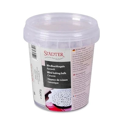 Obrázek Staedtler Staedter slepé kuličky, keramické, bílé, 600 g, 1 kus (1 balení)