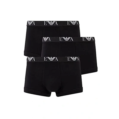 Obrázek Emporio Armani Pánské boxerky (balení 3 ks), černá
