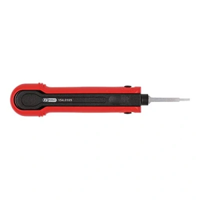 Obrázek KS Tools 154.0105 odblokovací nástroj pro ploché konektory / 1,2 mm (AMP Tyco MQS)
