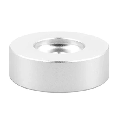 Obrázek kwmobile adaptér 45 RPM pro gramofony z hliníku průměr 3,8 cm 7&quot; desky s velkým středovým otvorem