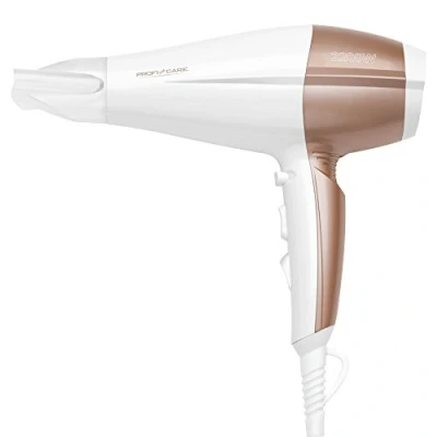 Obrázek ProfiCare® vysoušeč vlasů s ionizační funkcí pro lesklé vlasy 3 stupně teploty / výkonu závěsné oko se 2 stupni foukání a Cool Shot 360 tvarová tryska PC HT