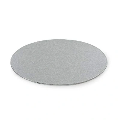 Obrázek DECORA 0931306 DÜNN TORTENPLATTE Silber Ø 30 cm H 3 MM 12&#039;