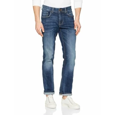 Obrázek camel active Pánské džíny Regular Fit 5 Pocket z bavlny, modrá
