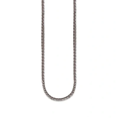 Obrázek Thomas Sabo Dámský řetízek bez přívěsku 925 sterlingové stříbro X0244 134 5 L75, Kůže