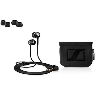Obrázek Sennheiser CX 300 II Precision In Ear sluchátka (délka kabelu 1,2 m, konektor 3,5 mm, přenosná taška, Earadapterset S/M/L) černá