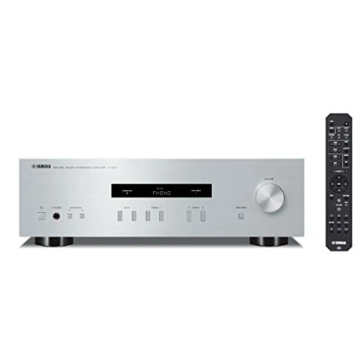 Obrázek Yamaha a S201 HiFi stereo zesilovač se vstupem Phono 100 W na kanál stříbrný