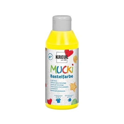 Obrázek MUCKI barva pro kutily primární žlutá 250 ml
