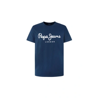 Obrázek Pepe Jeans Original Stretch Triko s potiskem, Muži, Velikost: XXL, Azul marino