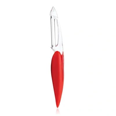 Obrázek Mastrad Gemüseschäler, INOX + TPR ABS, rot