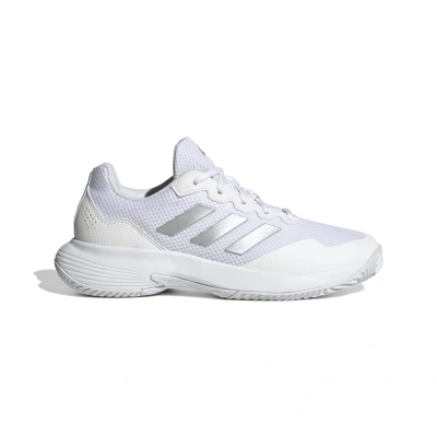 Obrázek adidas Performance Gamecourt 2 Multi Tenisové boty na všechny povrchy cloud white silver metallic white, Ženy, Velikost: 36