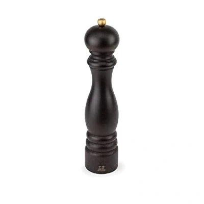 Obrázek PEUGEOT Paříž, ruční mlýnek na pepř, klasické nastavení stupně mletí, výška: 30 cm, dřevo, hnědá, 870430/1, čokoláda