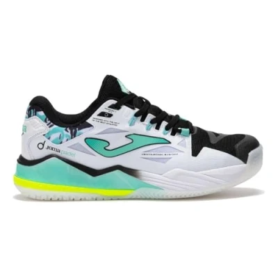 Obrázek Joma SPIN Obuv na padel, Muži, Velikost: 44, White/black/mint Umělé vlákno / textil