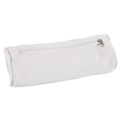 Obrázek Rayher 53986102 penál, bílý, se zipem, 22 cm dlouhý, 7 ø, pouzdro na tužky