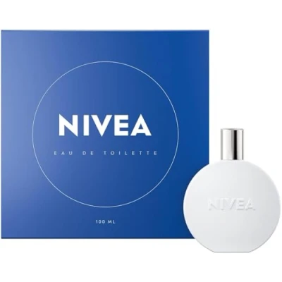 Obrázek NIVEA Creme Eau de Toilette, parfém, svěží a jemný unisex v ikonickém parfémovém flakonu (100 ml)