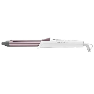 Obrázek Rowenta CF3460 Premium Care Precious Curls Kulma 3 programy péče vestavěný časovač pro bezpečné natáčení přehledný LCD displej průměr 25 mm automatické vypnutí