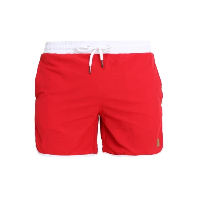 Obrázek Urban Classics Retro Plavky, Muži, Velikost: Medium, Firered/white