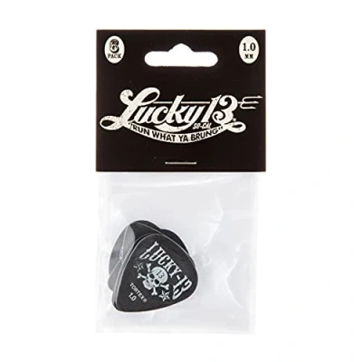 Obrázek Jim Dunlop l13cp1.0 Lucky 13 trsátka (balení po 6 ks)