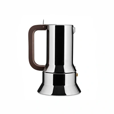 Obrázek Alessi 9090/6 espresovač 6 šálků pro indukci, nerezová ocel, stříbrná, 15,5 x 13,5 27 cm