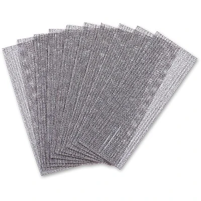 Obrázek Mirka Abranet síťové brusné proužky 70 x 198 mm suchý zip / zrnitost P120 10 ks k broušení dřeva, špachtle, laku, plastů AE150F1012