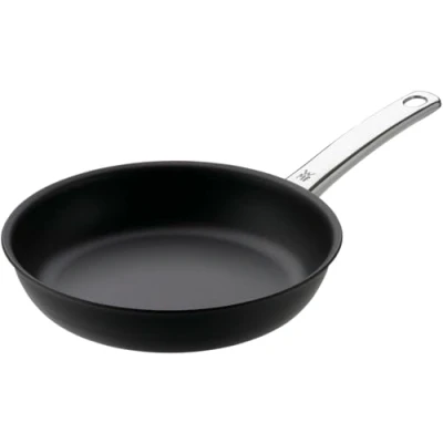 Obrázek WMF Steak Profi pánev 24 cm indukční, steaková ideální pro ostré smažení, vícevrstvý materiál, Rapid Heat Control, grilovací s povrchovou úpravou