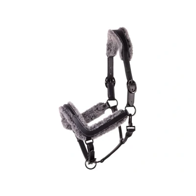 Obrázek Harry&#039;s Horse Halter Leather Anatomic Furry Matt