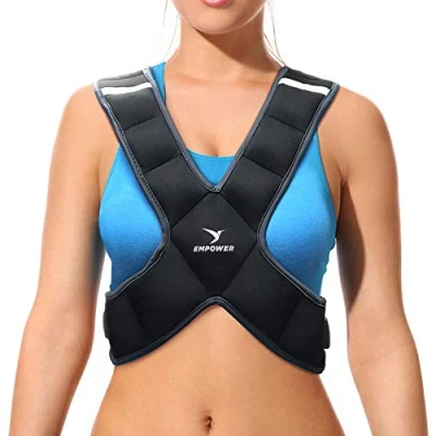 Obrázek Empower Dámská Weighted Vest, 8lb zátěžová vesta, černá