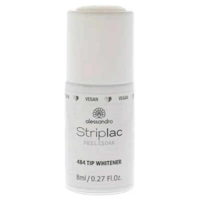 Obrázek alessandro Striplac Peel or Soak VEGAN Tip Whitener bílý LED lak na nehty pro klasické francouzské perfektní za 15 minut, 8 ml