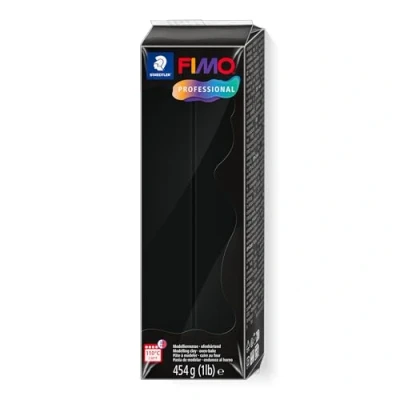 Obrázek Staedtler FIMO profesionální modelovací hmota tvrdnoucí v troubě (velký blok 454 g (1 lb)) Barva: černá
