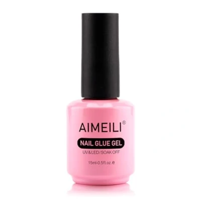 Obrázek AIMEILI 15 ml Nail Bond lepidlo na nehty umělé Soak Off UV LED pro tipy Super Strong Glue Gel