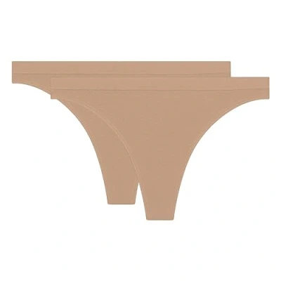 Obrázek DIM Pocket Thong 2 PACK Tanga, Ženy, Velikost: 42/44, New skin